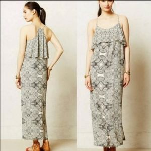 Anthropologie Vanessa Virginia Fliese Maxi Dress-8